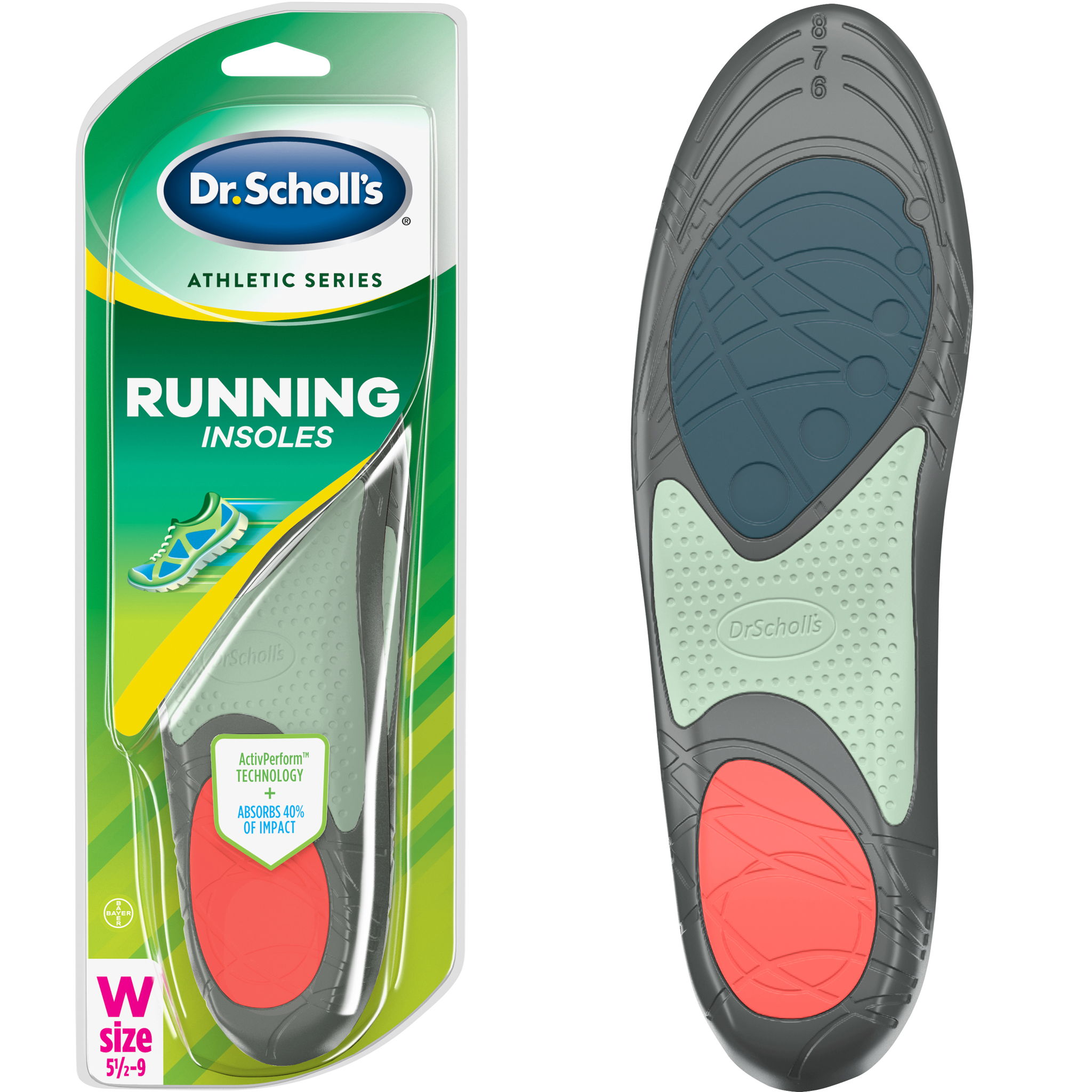 Dr. Scholl's Running Insoles vs Walkhero Comfort and Support Plantar