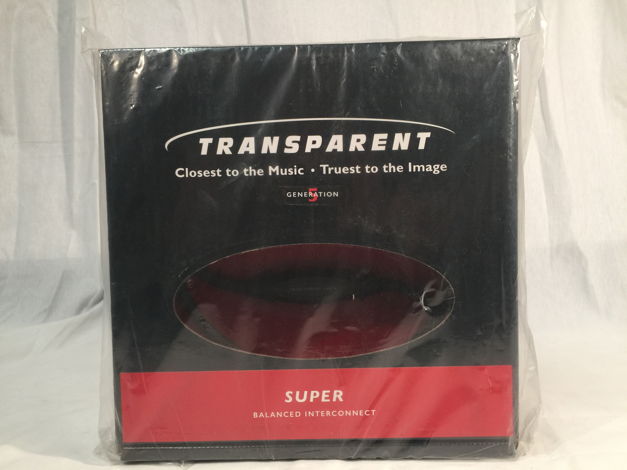 Transparent Super GEN 5 XLR