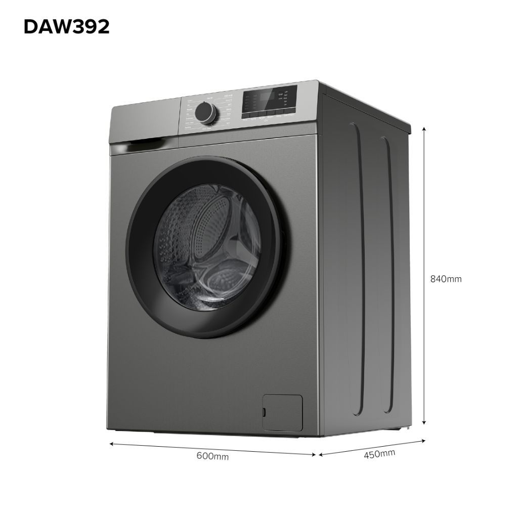 Defy 6kg Front Loader Grey DAW392