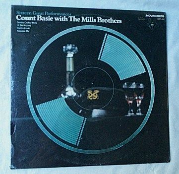Mills Brothers LP-With Count Basie - orchestra-orig 197...