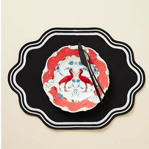 Madeline Embroidered Cotton Placemat