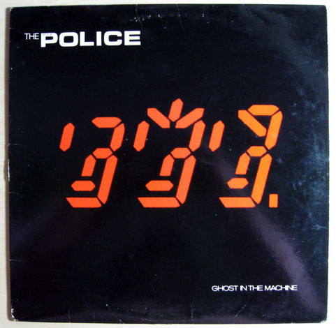 The Police - Ghost In The Machine - Europadisk STERLING...