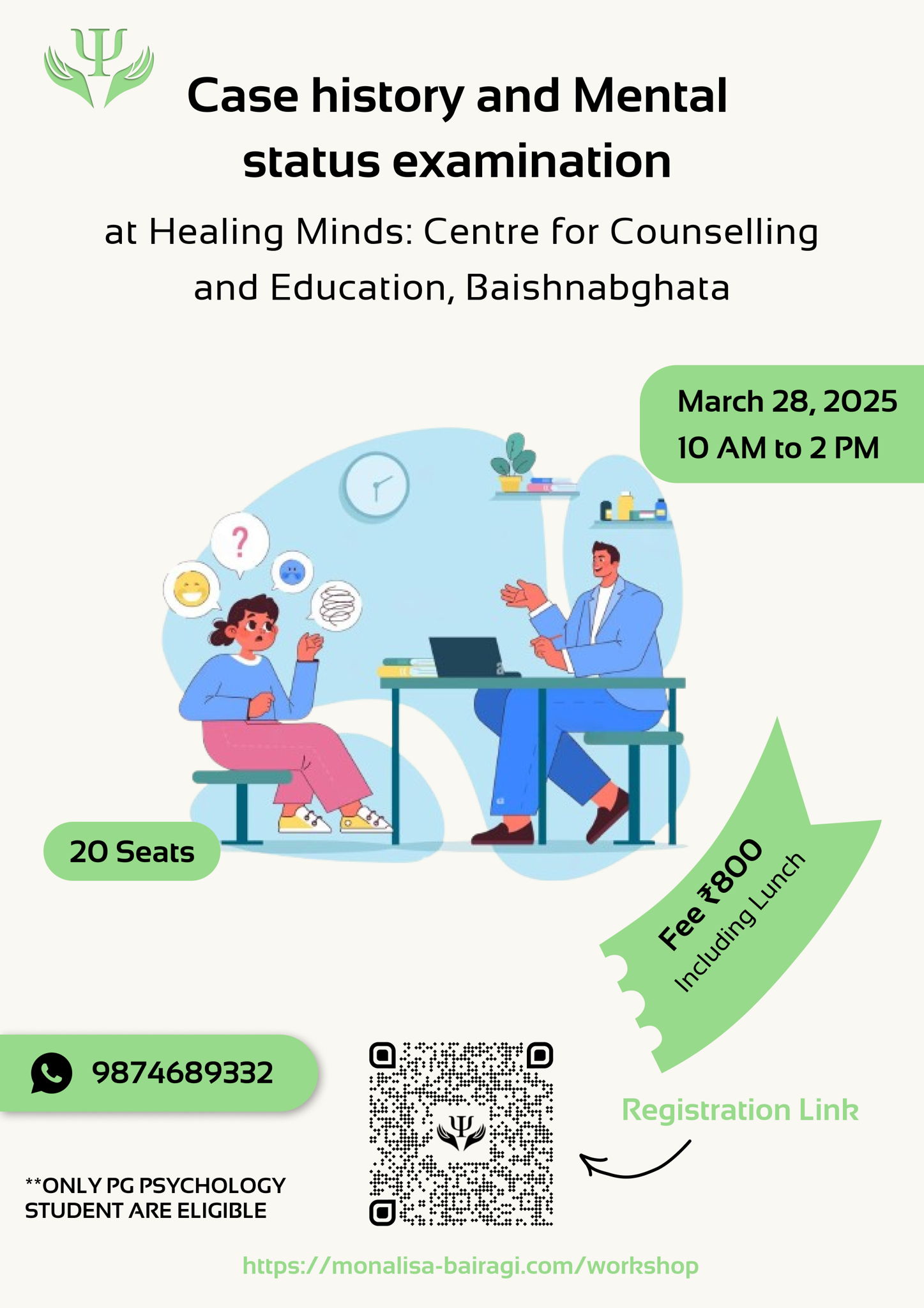 Case history and Mental status examination