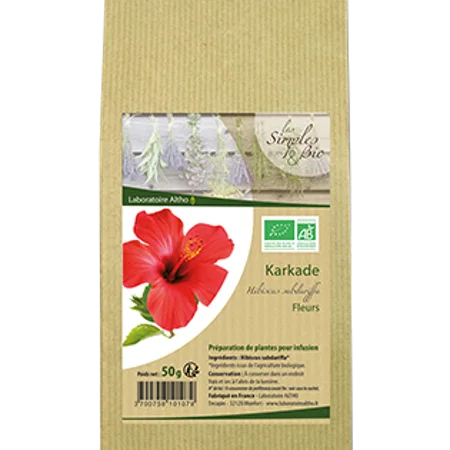 Plantes Sèches - Karkadé Hibiscus BIO