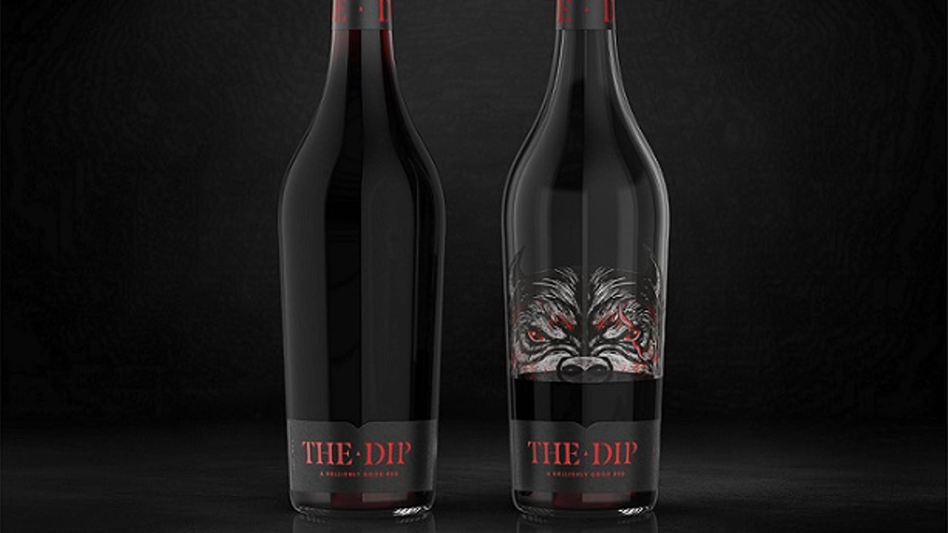 Featured image for LOVE's Design For 'The Dip' Immerses Wine Drinkers Into A Spooky Legend