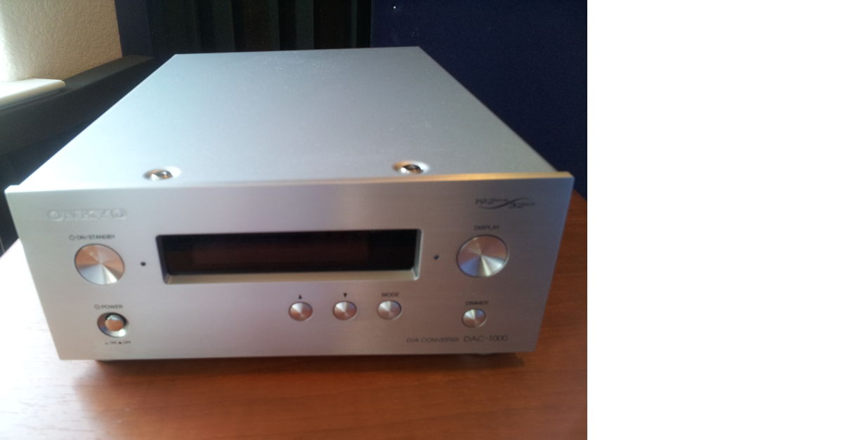 Onkyo DAC-1000 32Bit/192 Khz USB DAC For Sale | Audiogon