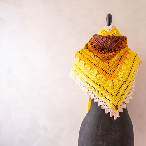 Golden Harvest Shawl