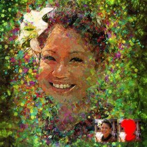 Acrylum - красивый Фотошоп экшен для современного искусства