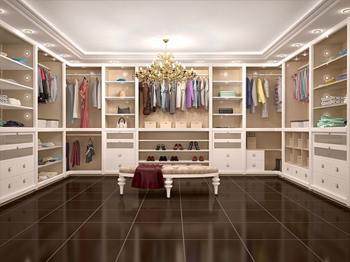 Interior Design Begehbarer Kleiderschrank