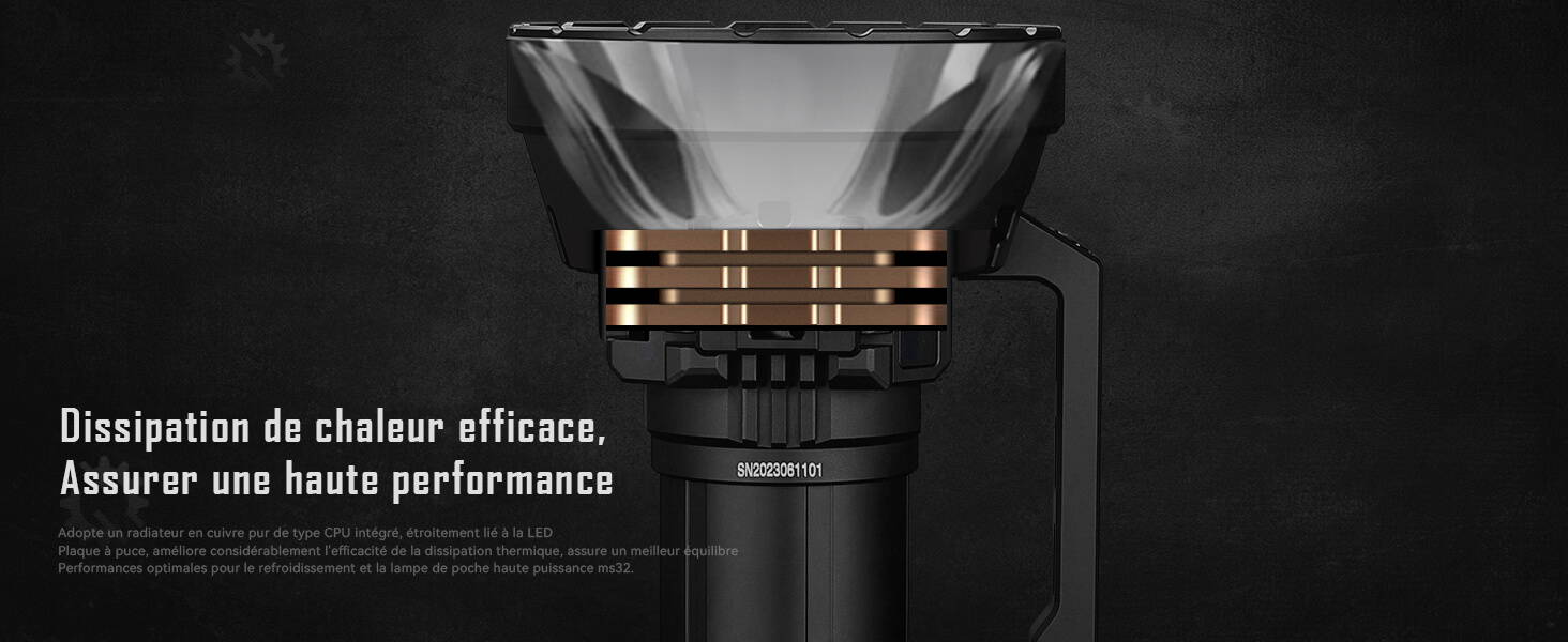 IMALENT MS32 La lampe de poche la plus puissante au monde