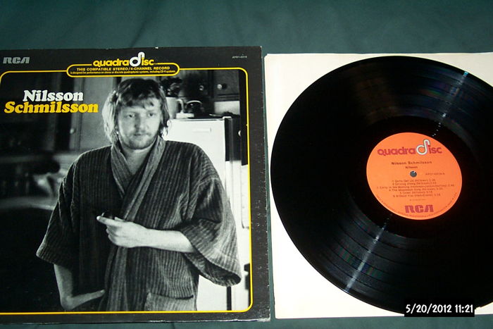 Harry Nilsson - Nilsson Schmilsson CD-4 Quadradisc LP NM