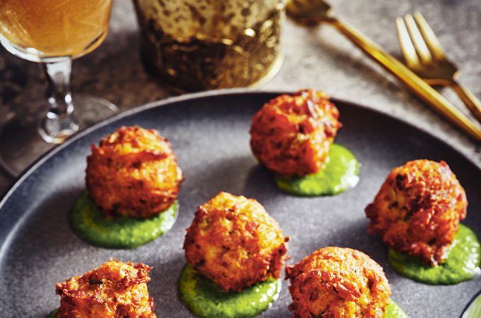 Tuna and Artichoke Fritters (Accras)