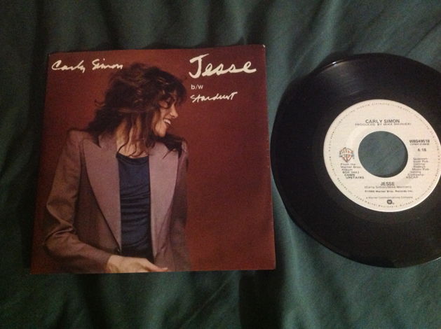 Carly Simon - Jesse/Stardust Warner Brothers Records 45...