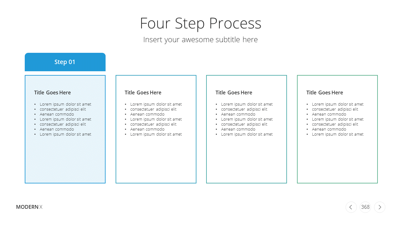 Modern X Consulting Firm Proposal Presentation Template Subtitle