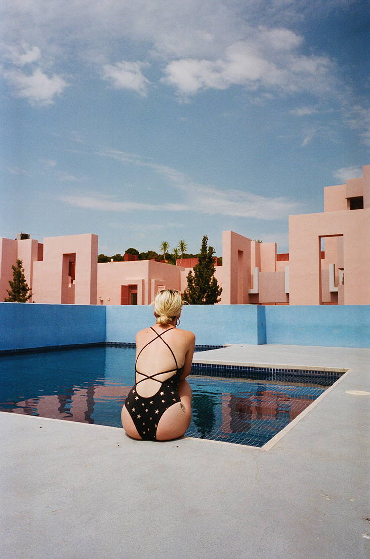 La Muralla Roja by Ricardo Bofill | Photographed by Hannah Davis for Wolf & Moon Jewellery