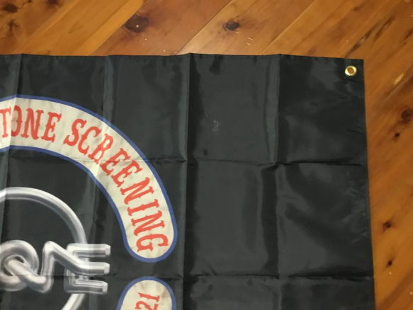 RIP SANDY HARBUTT MEMORIAL man cave flags mancaveidea. Wall hanging. Banner - Image 2