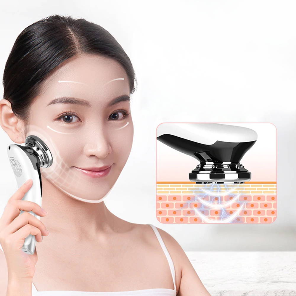WunderHaut Anti-Aging Genius™ mit Radiofrequenz, LED Licht- und Mesotherapie, EMS und Elektroporation