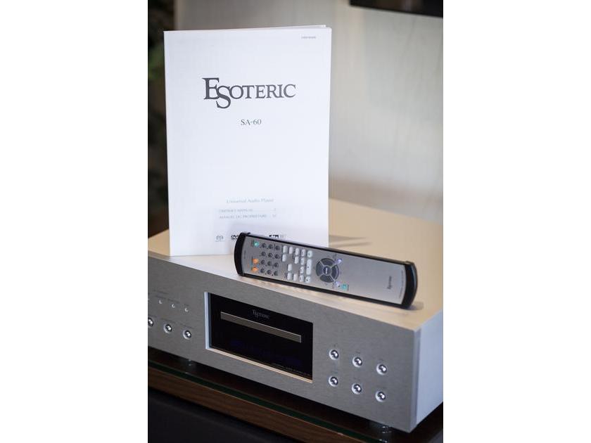 Esoteric SA-60 SACD/CD Player - Excellent