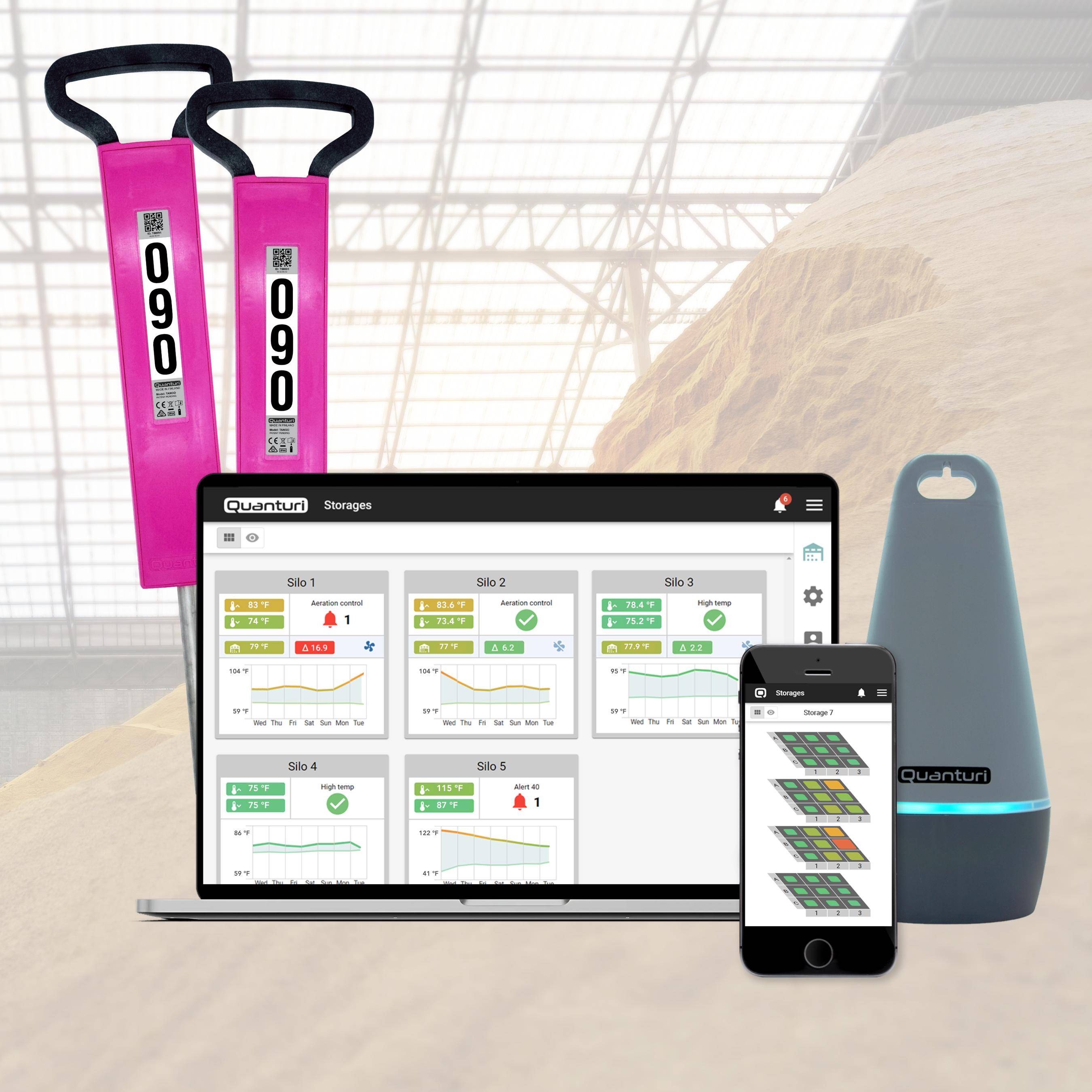 24/ 7 Grain Monitoring System