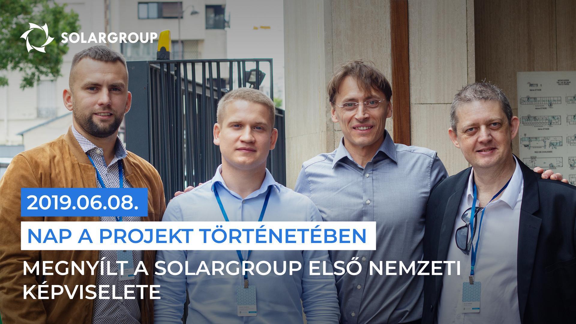 2019. június 8. — emlékezetes dátum a projekt történetében