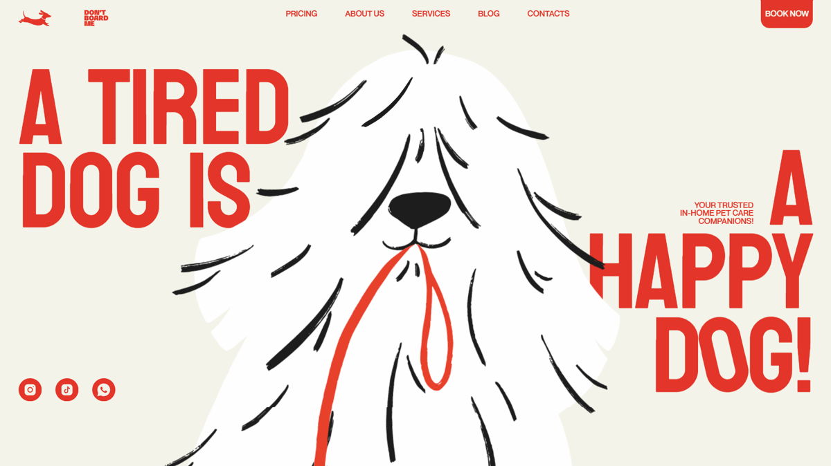 Screenshot of Don't Board Me , from the cool websites collection.