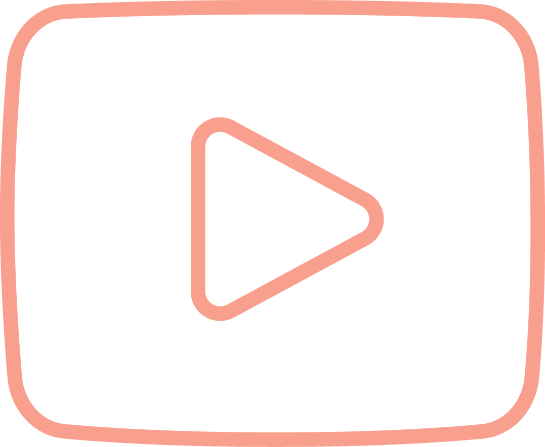 Peach YouTube Logo