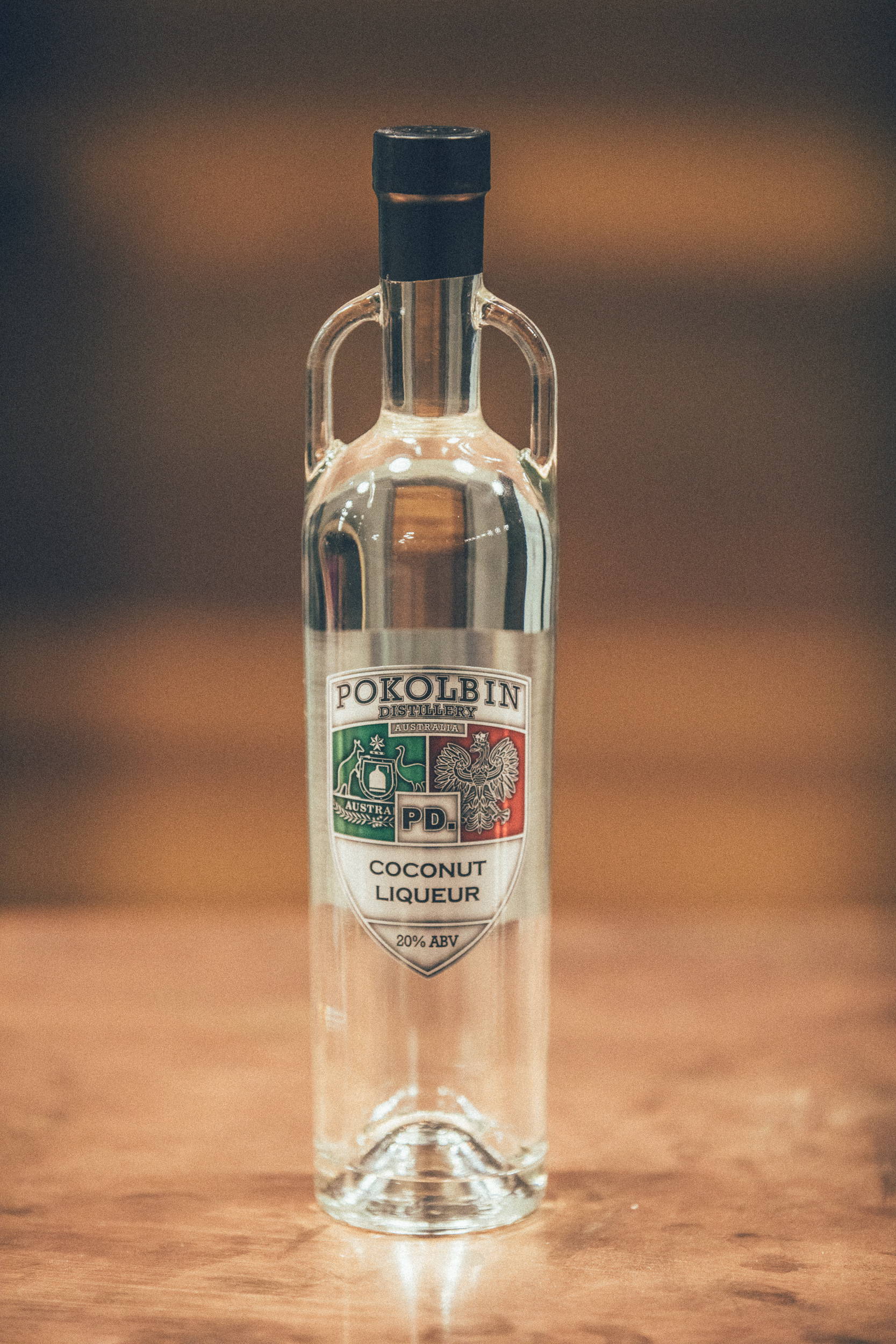 Bottle of Coconut Liqueur