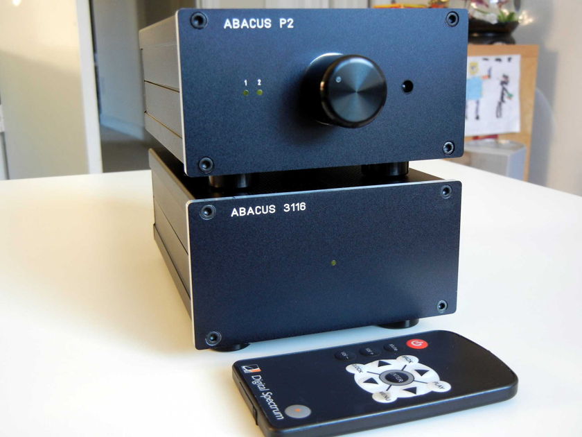 Abacus  P2 Passive Preamplifier with remote