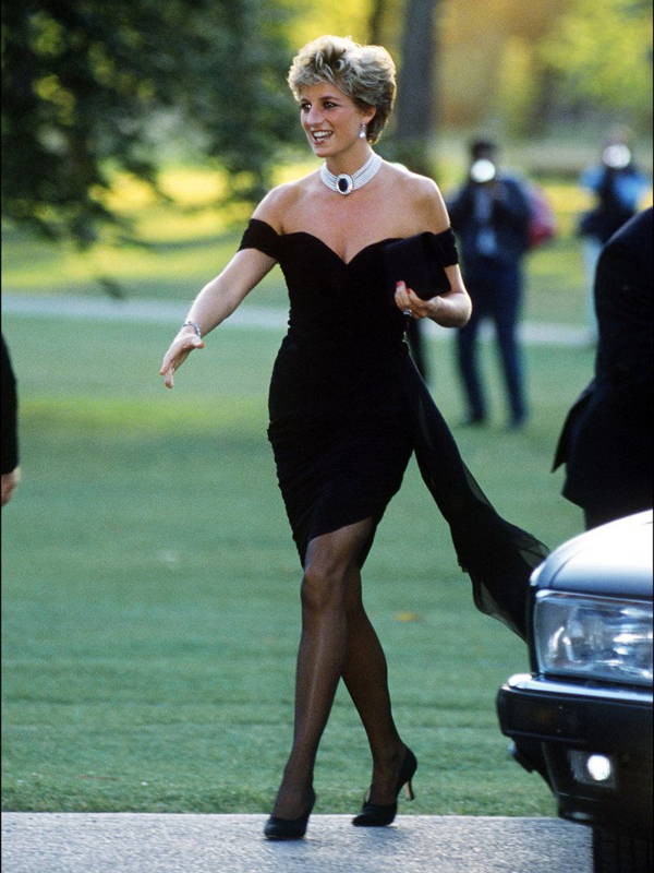 Image may contain: Diana, Princess of Wales, Human, Person, Clothing, Apparel, Car, Automobile, Transportation, and Vehicle