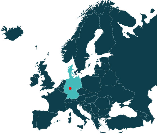 HEO COATING location in Europe Map