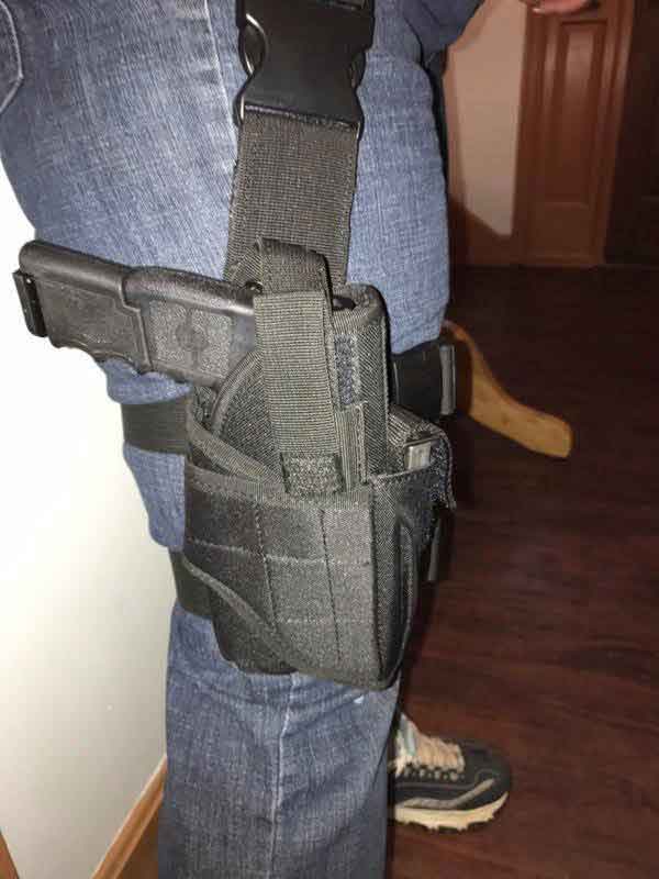 dragon belly holster review, belly band holster for men, customer picture 3