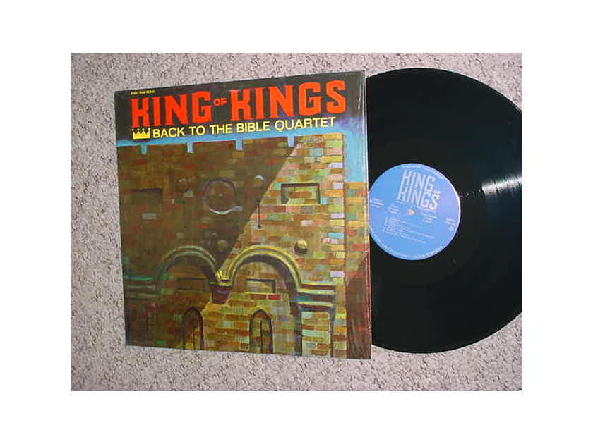 King of Kings - BACK TO THE BIBLE QUARTET mono lp record