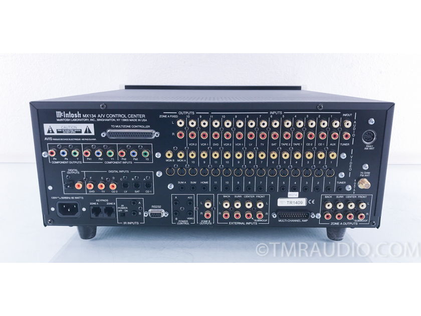McIntosh MX134 A/V Control Center; Preamplifier / Processor; MX-134 (2360)