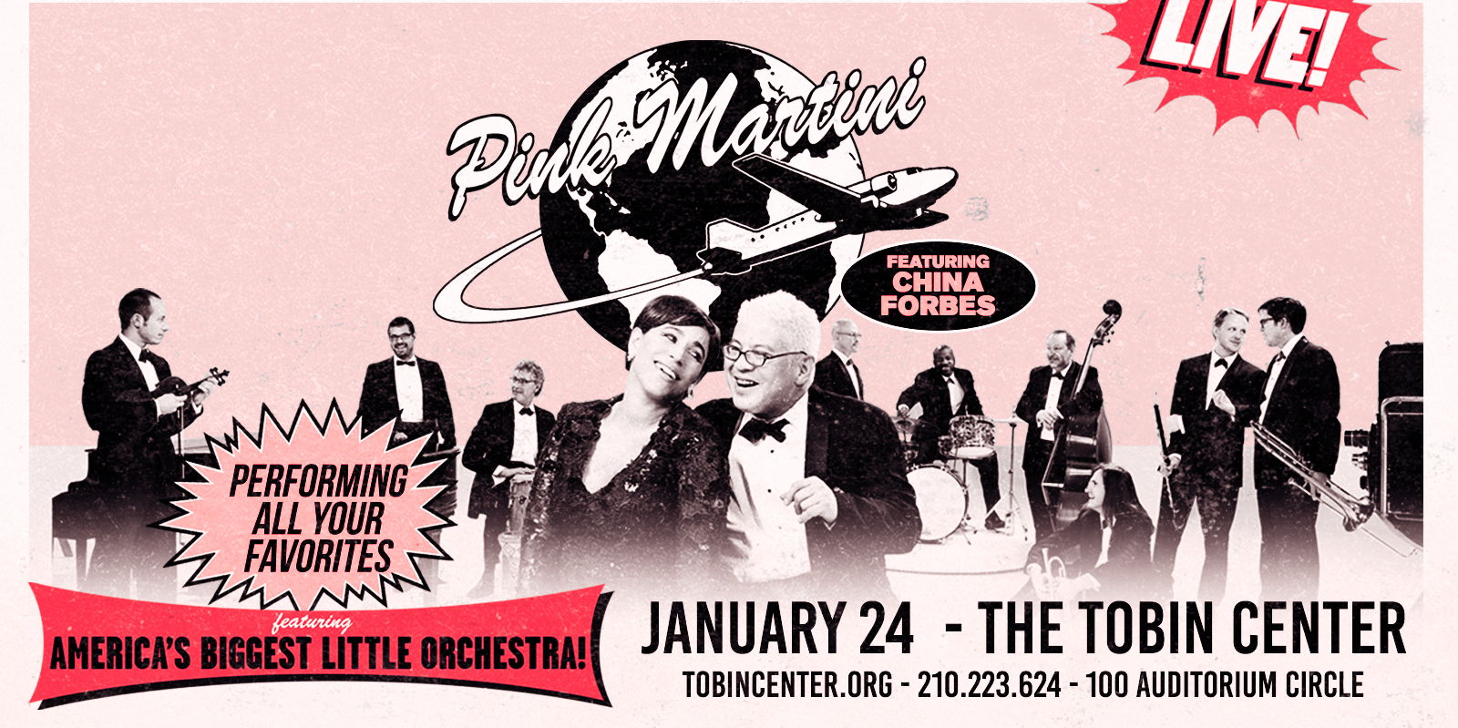 Pink Martini ft. China Forbes promotional image