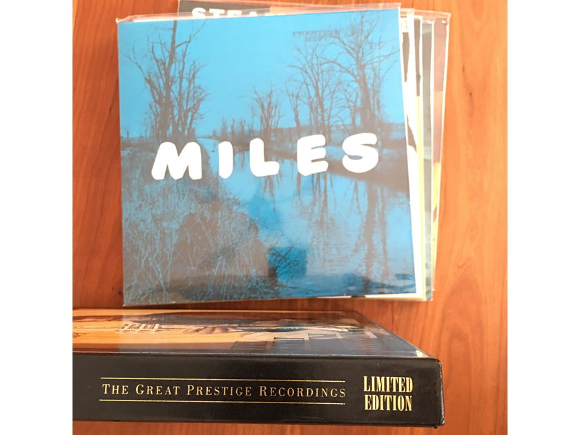 Miles Davis Quintet - - The Great Prestige Records -  5-Album Box Set 45 rpm