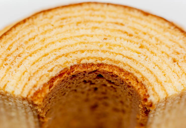 バウムクーヘンの食べ方