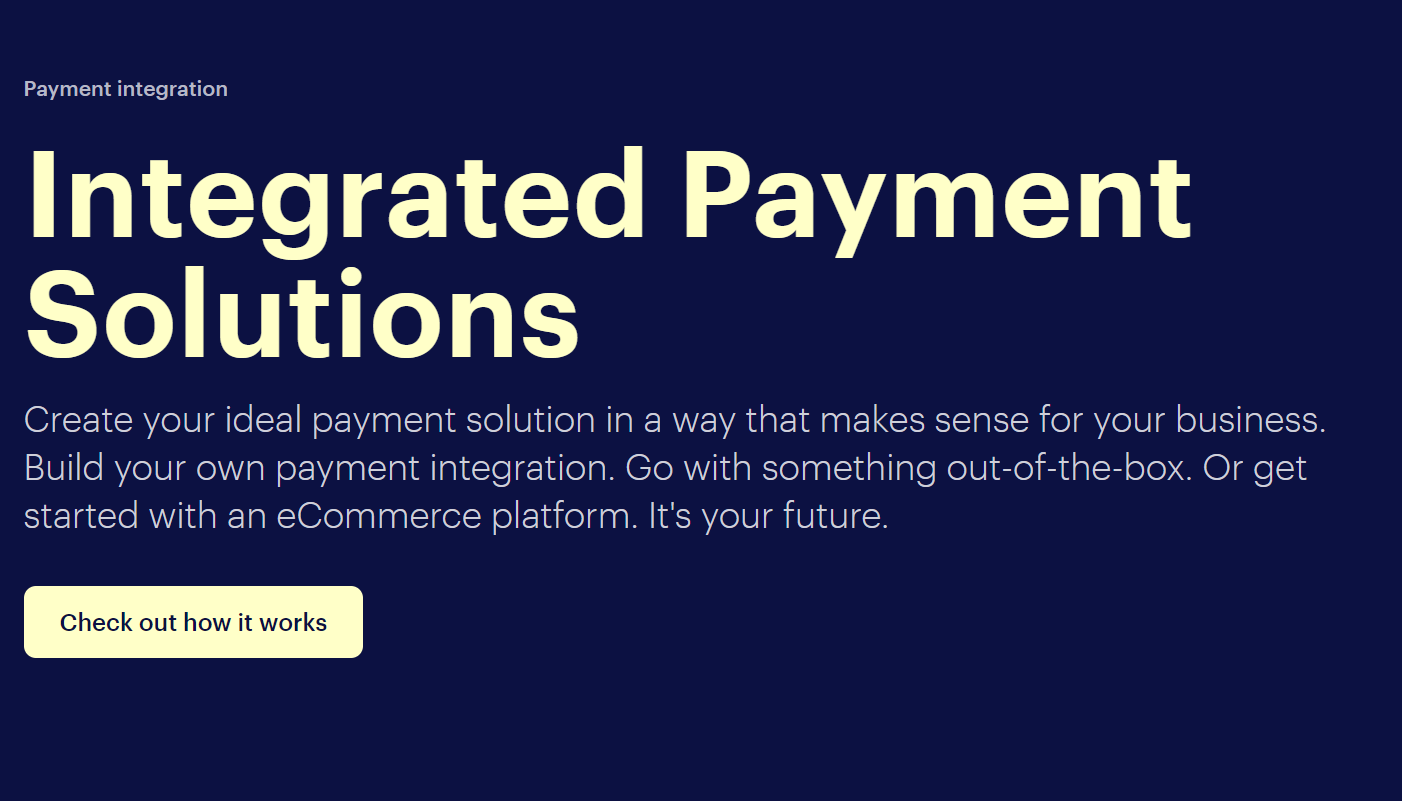 Checkout.com product / service