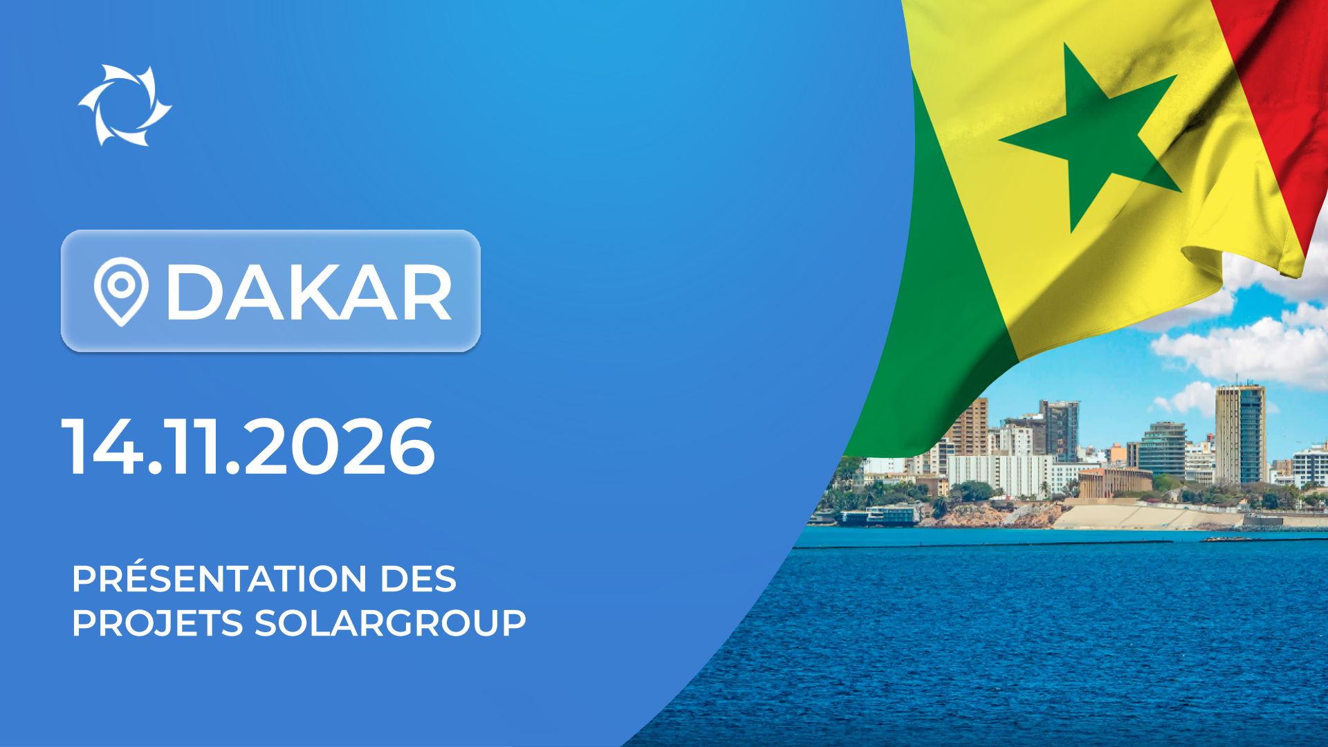 Présentation des projets SOLARGROUP à Dakar (Sénégal)