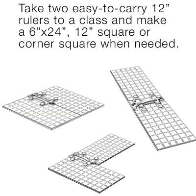 Quilt Ruler Connector by Guidelines4Quilting