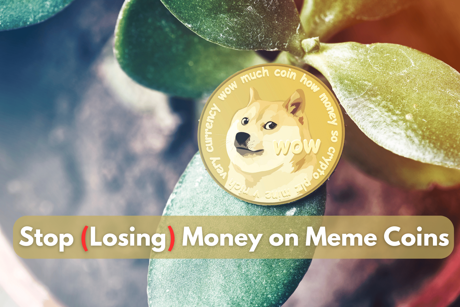 Stop Losing Money on Meme Coins