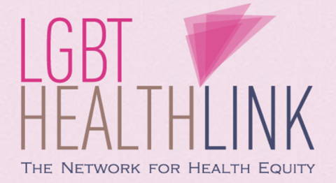 LGBT HealthLink logo and link