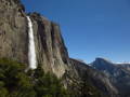 Yosemite Falls and Half Dome Together with Sky