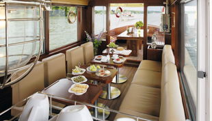 salonschiff oggesen ms marple esstisch innen