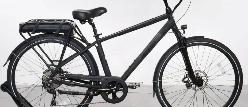 A Pedego City Commuter Black Edition electric city bike