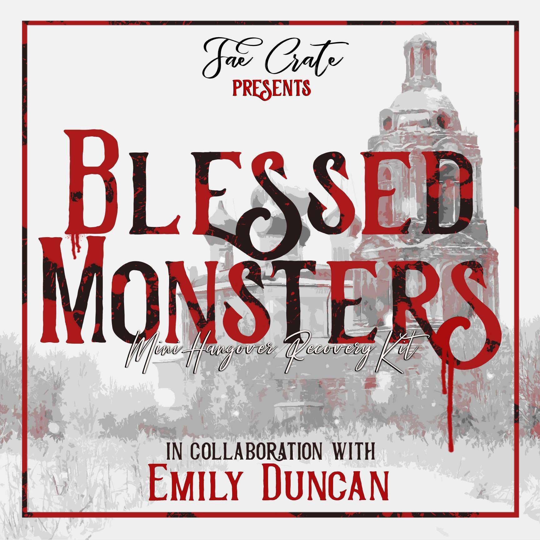 Fae Crate Presents Blessed Monsters Mini Hangover Recovery Kit in Collaboration with Emily Duncan