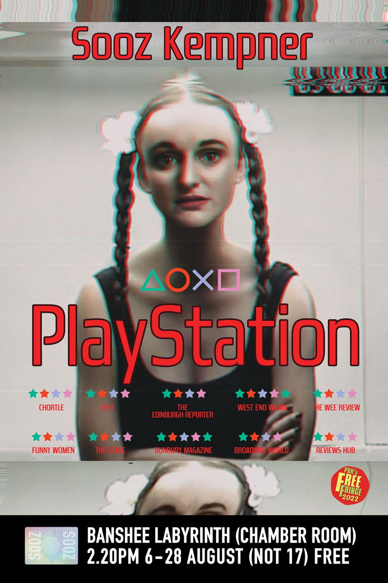 The poster for Sooz Kempner: PlayStation