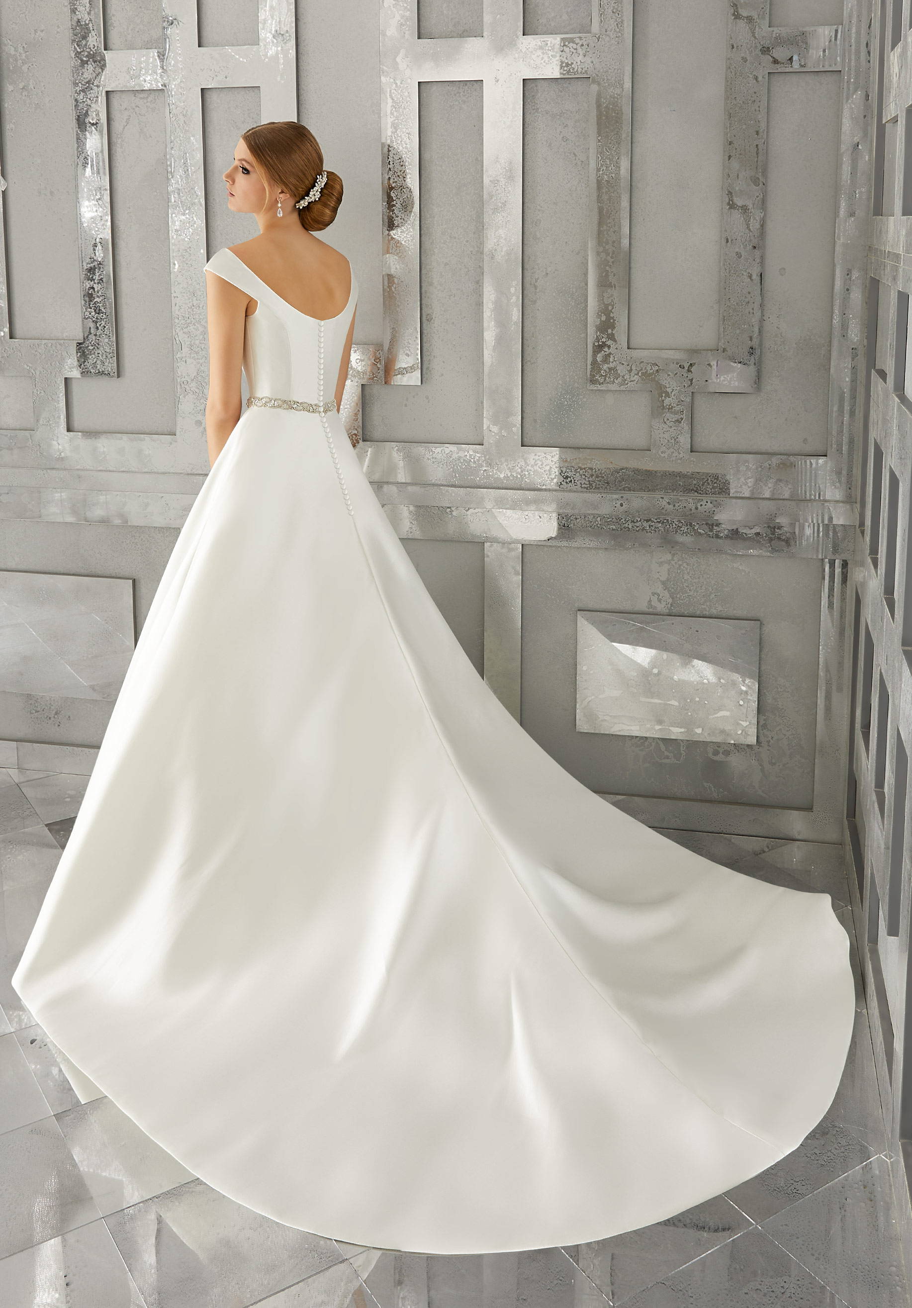 MORI LEE  WEDDING DRESS 8179
