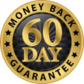 Icon for 60 Day Money Back Guarantee