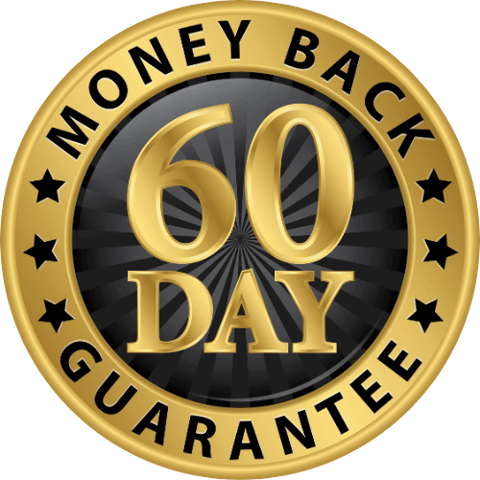Icon for 60 Day Money Back Guarantee