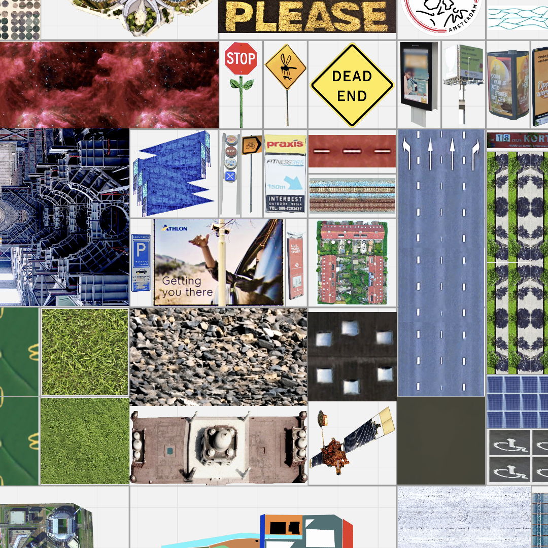 Image of Design Research of Spatial/Textual Patterns